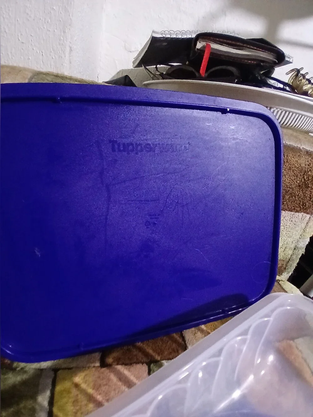 Tupperware Jel-Party Dome Mold Jel-Ring Jumbo Royal Blue New jello ring